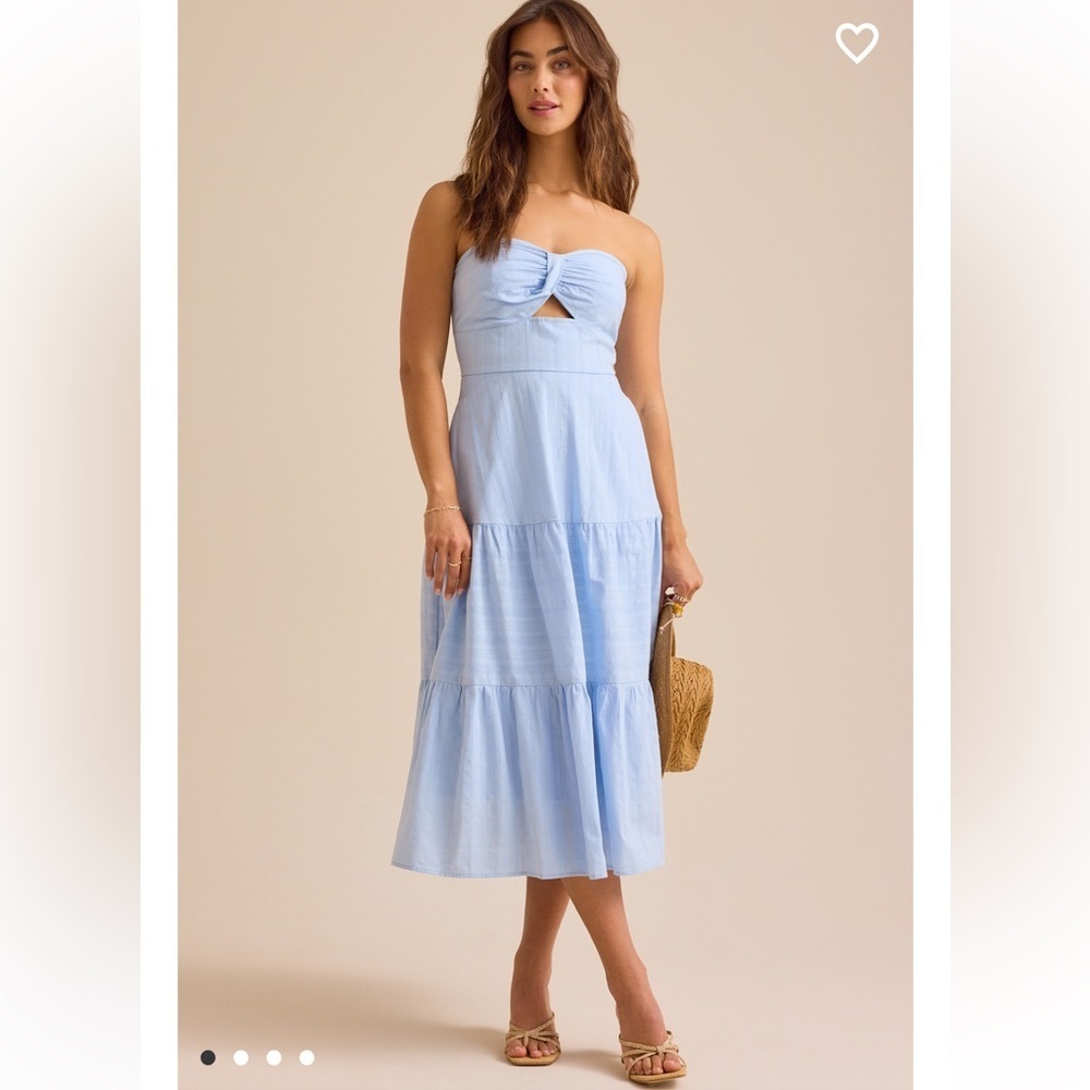 New with tags Altar’d State Sofia Strapless Midi Dress